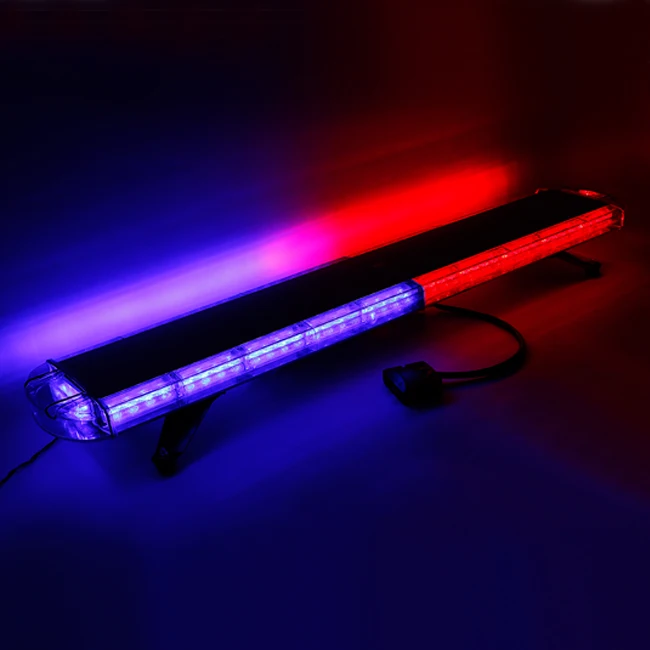 24V emergency vehicle warning flashing firefighters ambulance light led bar