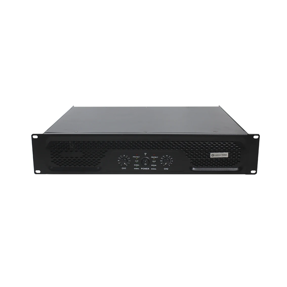 M 8ohm 2 X 300W High Power Amplifier Professional 2U Power Amplifier with Protection/Signal/Power Led