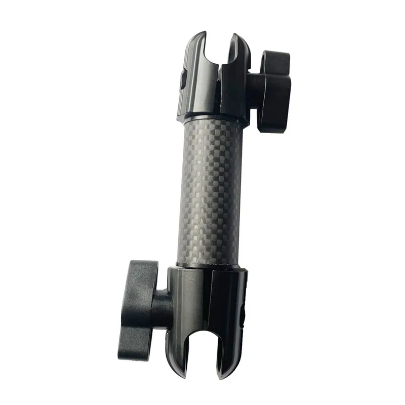 Road Car Truck Platform Dash Bracket Phone Mount Holder Mounting Point Carbon Fiber Telescoping Arm