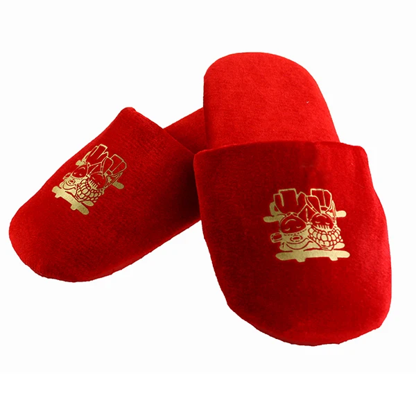 Custom Patterned Hotel Slippers In A Variety Of High Quality Colors