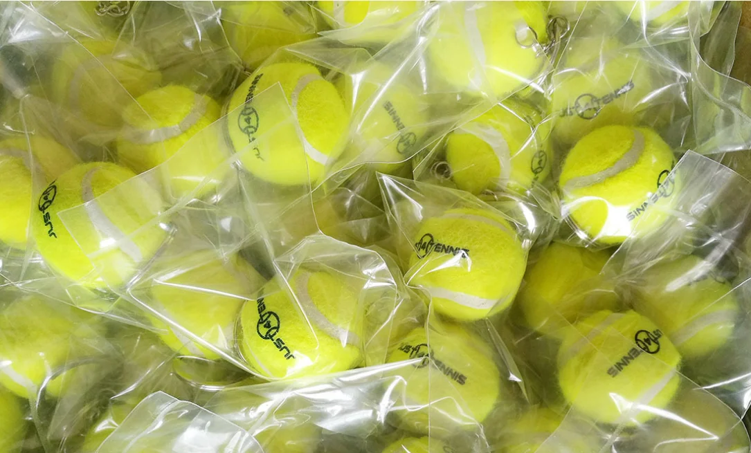 Custom Model High Quality Fabric Tennis pvc 3-3.5cm size  Keychain 3D Mini Tennis Ball Tennis with print logo keyring