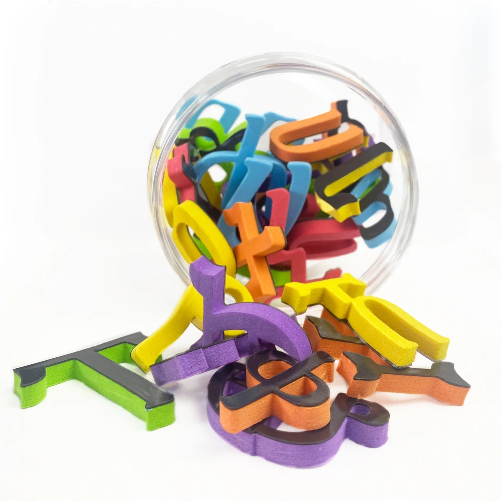 Amharic language early education Magnetic fridge magnet magnetic Ethiopic Alphabet alphabet letters with magnet