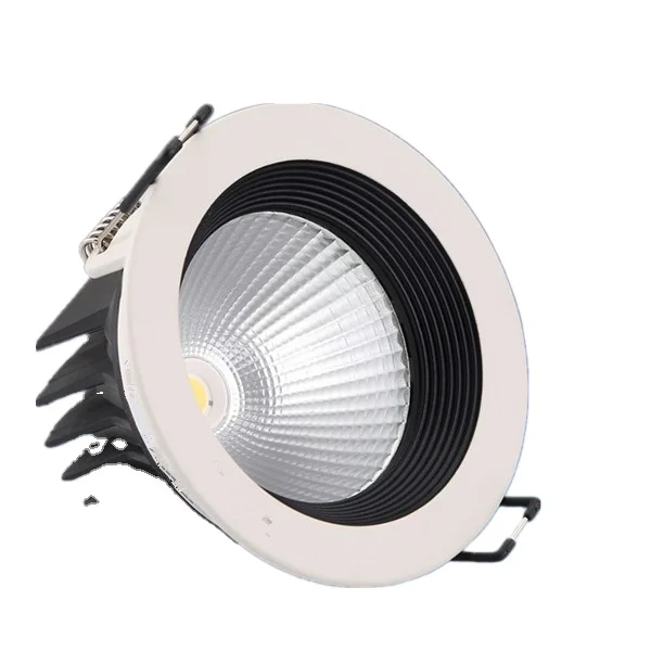 rgb led spotlight recessed aluminum cob 3w 5w 7w led ceiling spotlight 3000k 4000k 6000k spotlight led