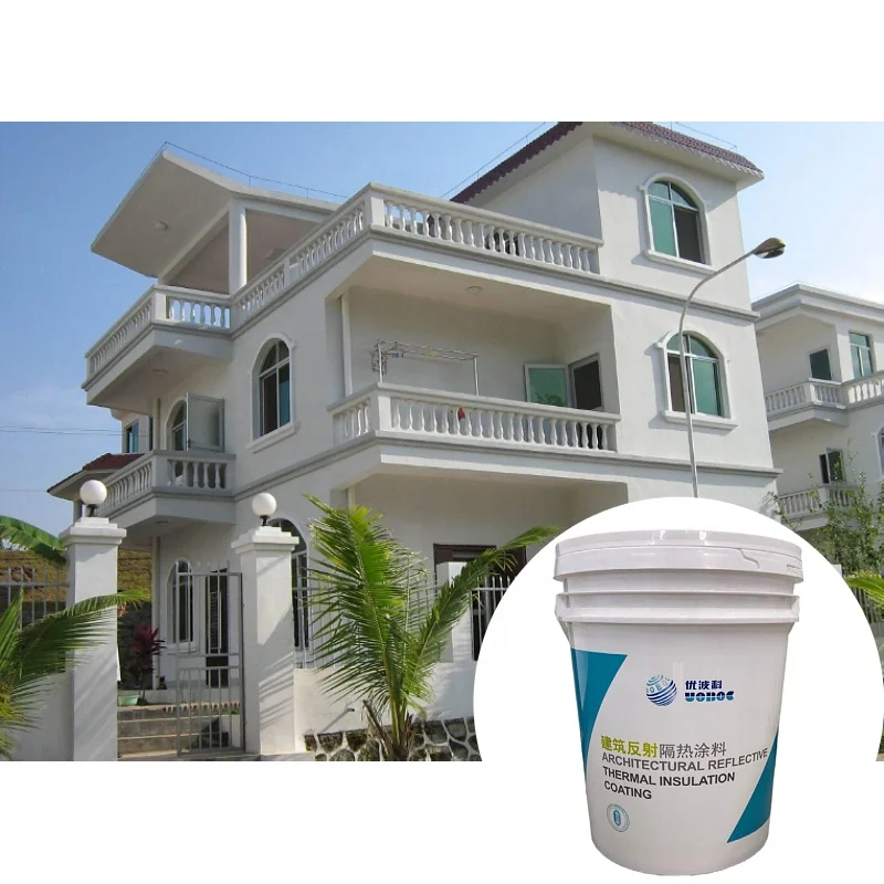 
For Building Exterior Wall UV resistance Paint Reflective Heat insulation coating 