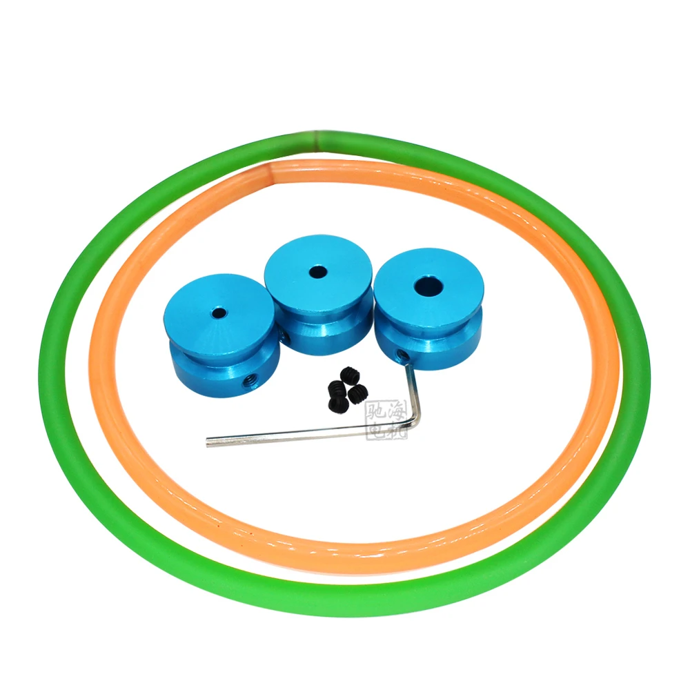 CNC chihai motor Idle pulley Passive wheel Bore 25mm for belt width 20mm without teeth Motor pulley belt round roller wheel