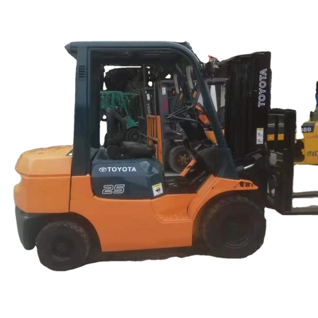 used japan brand toyota forklift 7fd25 8fd25 for sale in shanghai