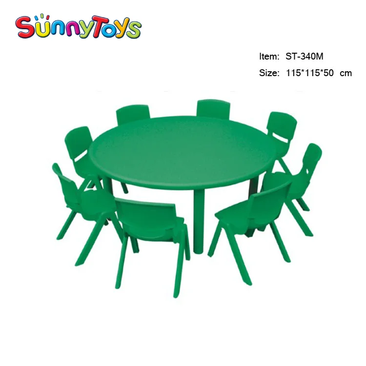 Nursery School Furniture Kids Study Table and Chair Set