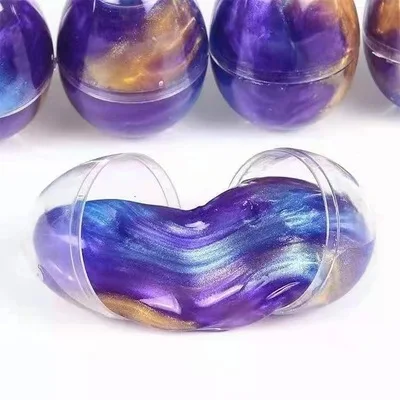 
Slime starry sky colorful starry sky egg color mixed mud crystal mud 
