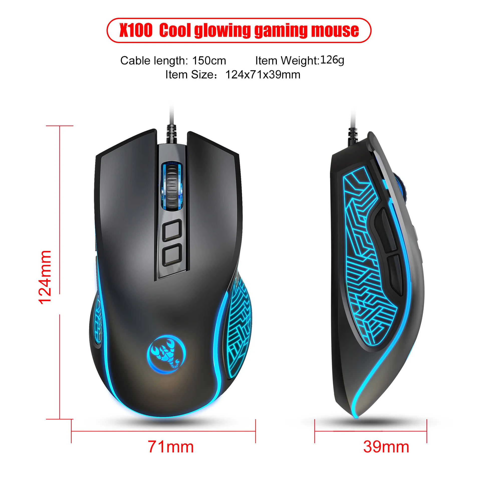 Linkinmi Brand 2024 new wired Blue tooth Keyboard Gaming Profesional Gamer Wireless Alic Mouse LK100M