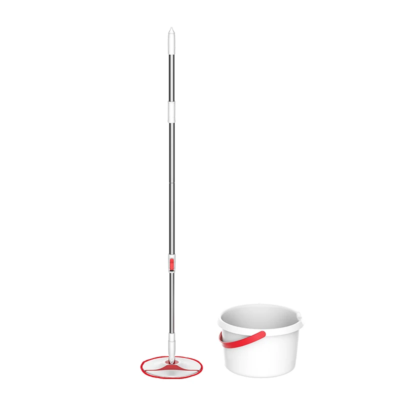 Jesun New Product Hot Sell Round Rotating Mop Floor Cleaning Magic 360 Spin Mop With Bucket