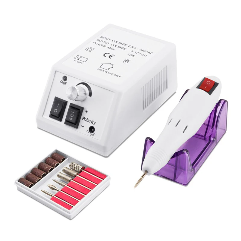 
Professional 30000 rpm High speed 10 W Electric Nail Art Manicure Pedicure nail Drill Machine 