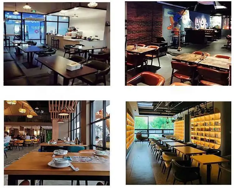 Modern Design rectangle Wood dining table top for restaurant table furniture