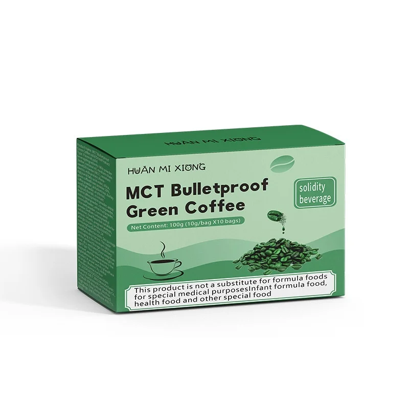 Best MCT Bulletproof Green Coffee Extract Herbal Powder Liquid Vitamin-Infused Food Supplement Fitness Weight Loss Digestive