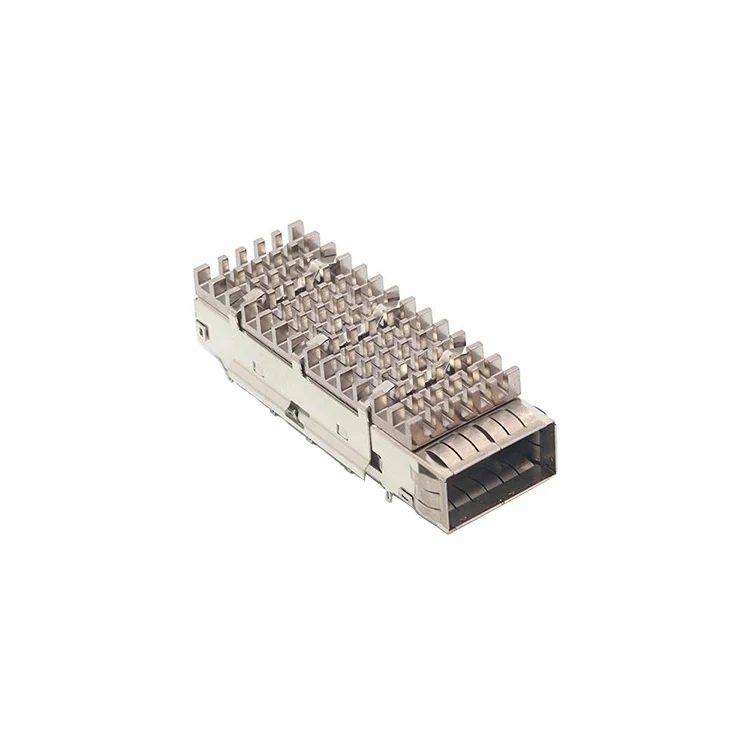81-111-00015-1 Высококачественный 1*1 порт с радиатором SFP + соединитель корпуса без световой трубки