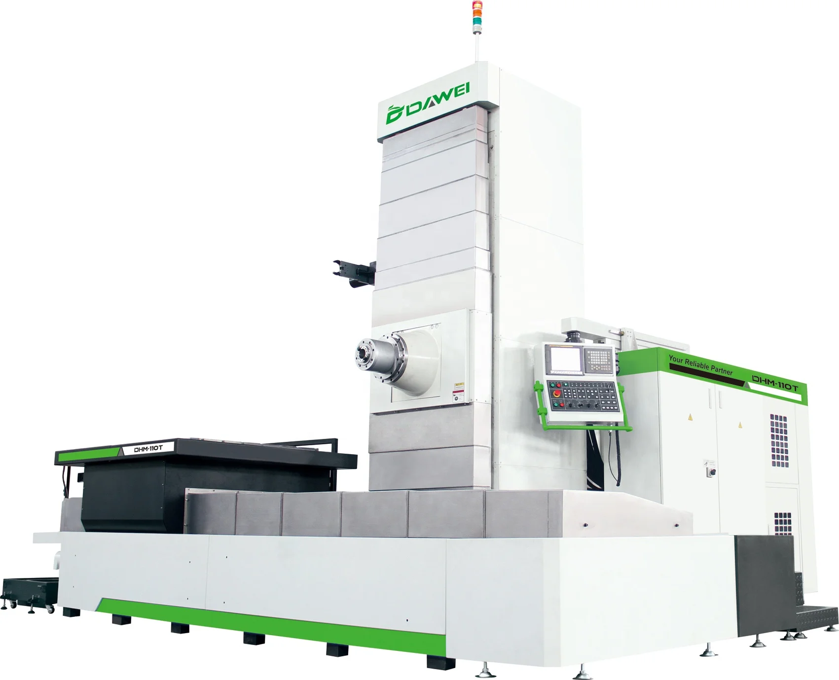 DHM110T High cutting 4 axis horizontal cnc milling machine machining center