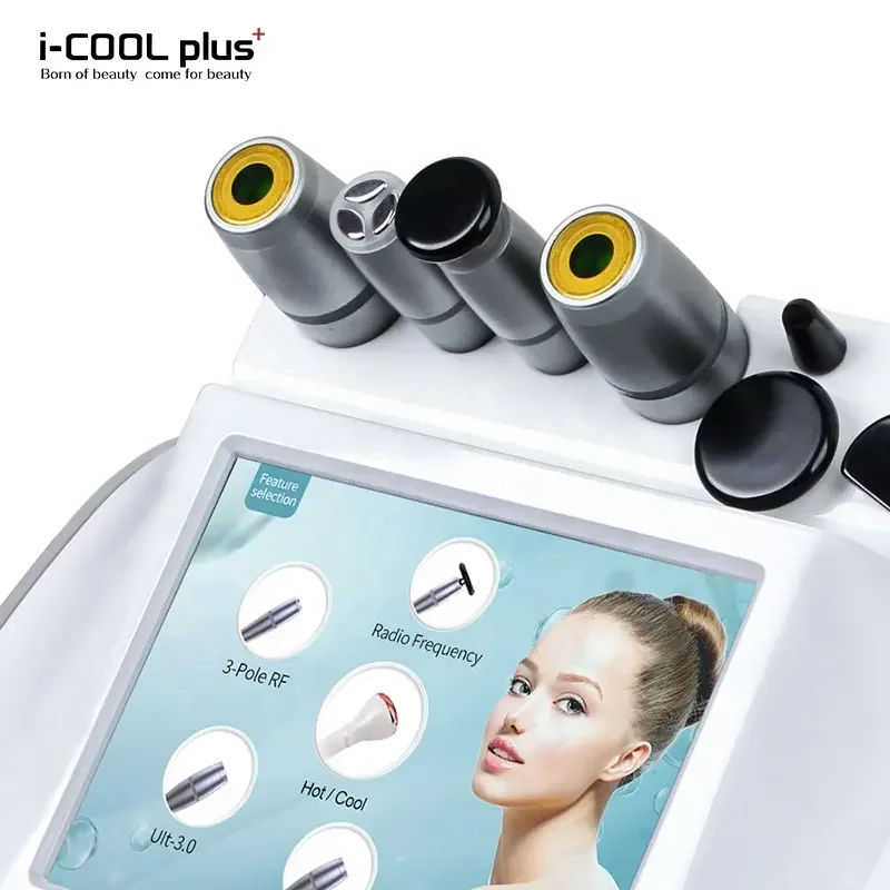 I Cool Plus Facial Firming Heat and Cool Calming Skin Rejuvenation Machine Rf Face Lifting Instrument