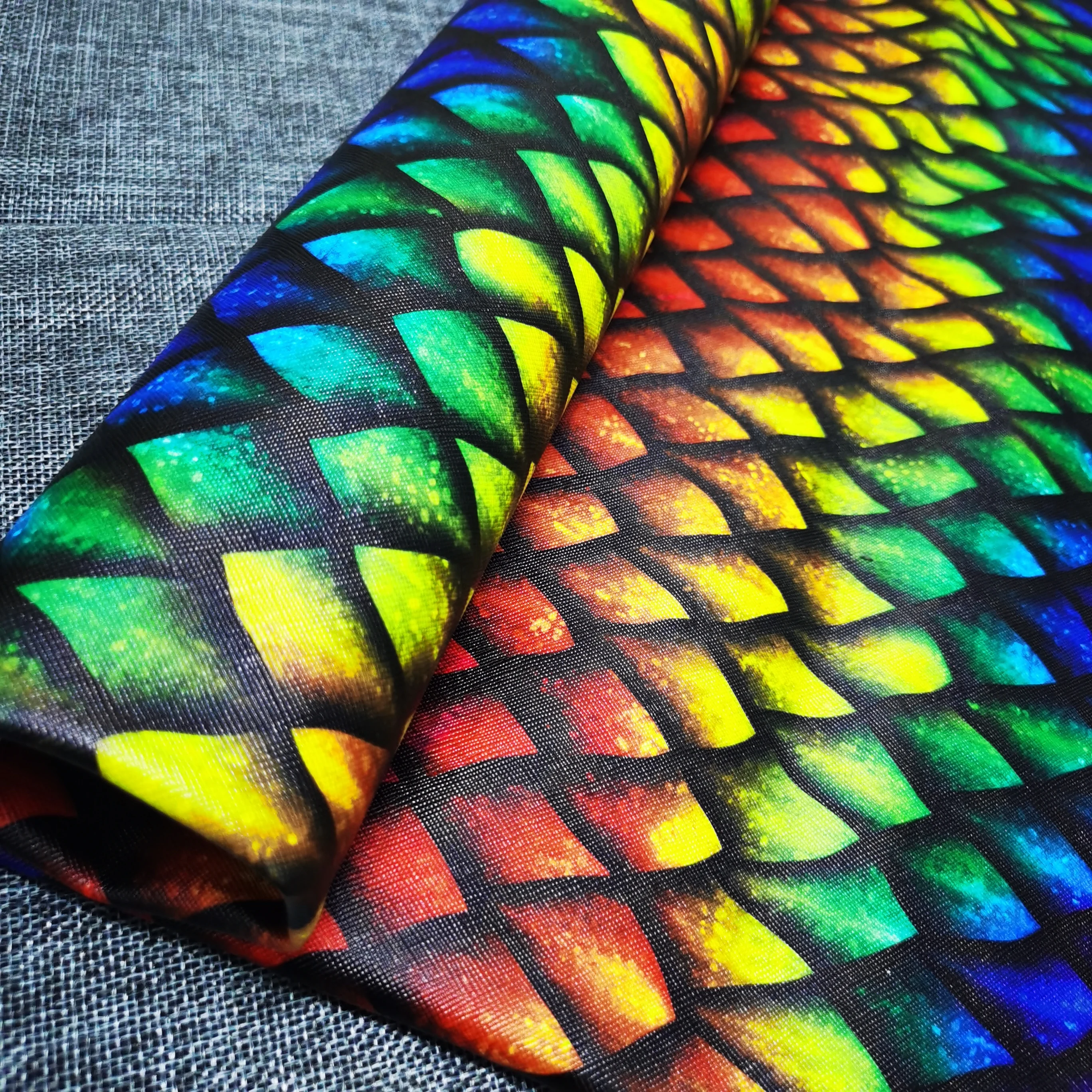 Synthetic Leather Products With PU Fabrics  For Bags and Sofa digital printing