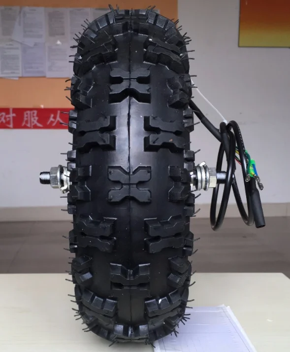 13 дюймов 24V 36V 48V 250W 400W 500W 800W Электрический мотор для центрального движения с rode давление в шинах