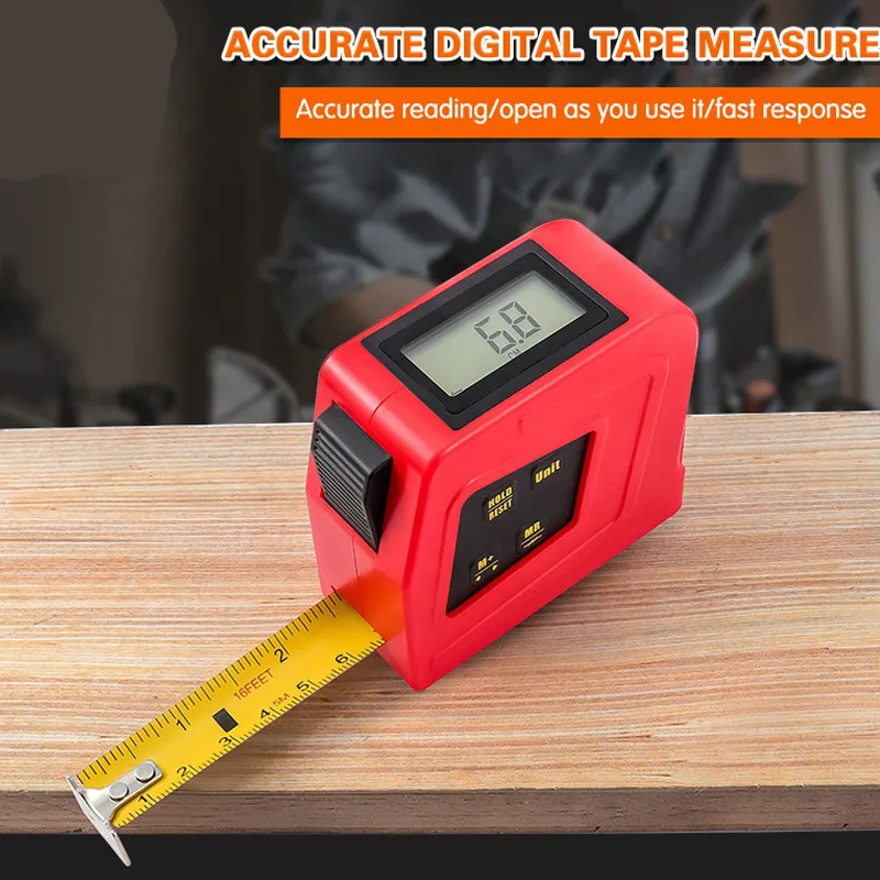 5 meter tape measure Led digital tape measure Electronic laser tape measure