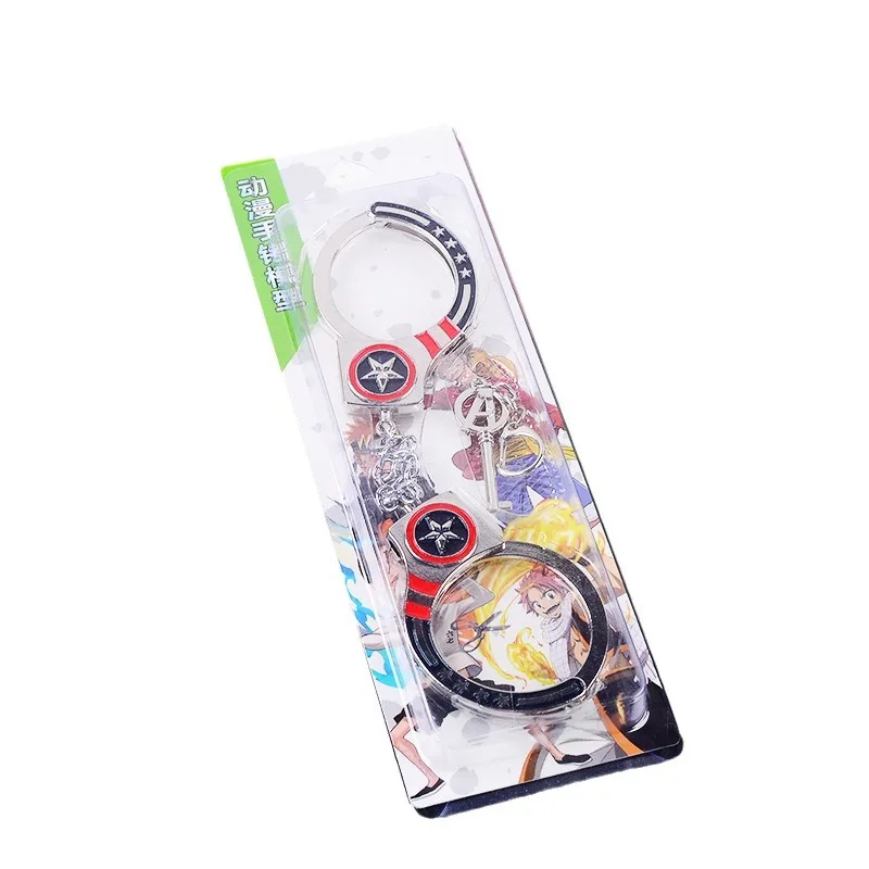 Anime toy peripheral handcuffs Narutos One Pieces Spider-Man child alloy model toy handcuffs