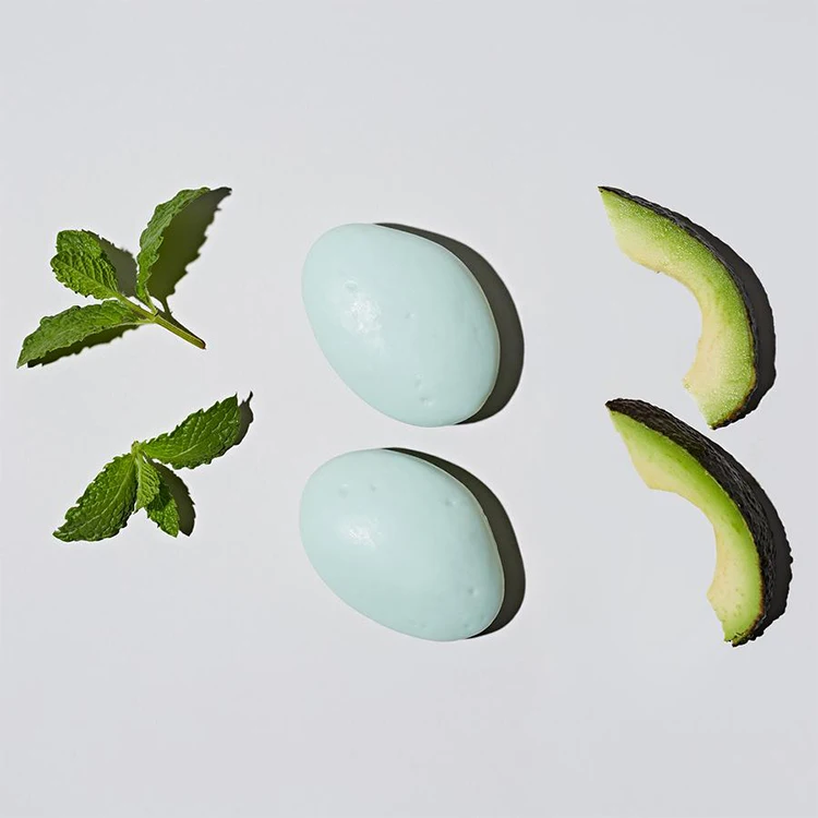 Kangrong Private Label Hair Care Organic Travel Size Moisturizing Nourishing Mint Avocado Shampoo Bar Soap Shampoo Bar