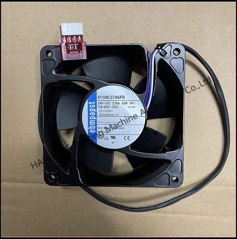 Printing Machinery Spare Parts F2.115.2571 Cooling Fan for Heidelberg Fan 4114N/37H6PR 24V 2.58A 62W