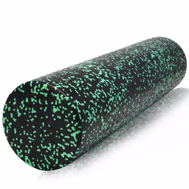 Factory Price Black/Green Custom size High Density Pilates Massage Epp Yoga Foam Roller