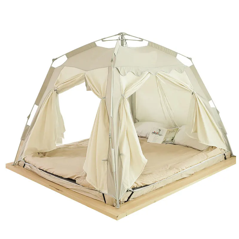indoor automatic tent adult children double-layer with gauze anti-mosquito bed tent for beds