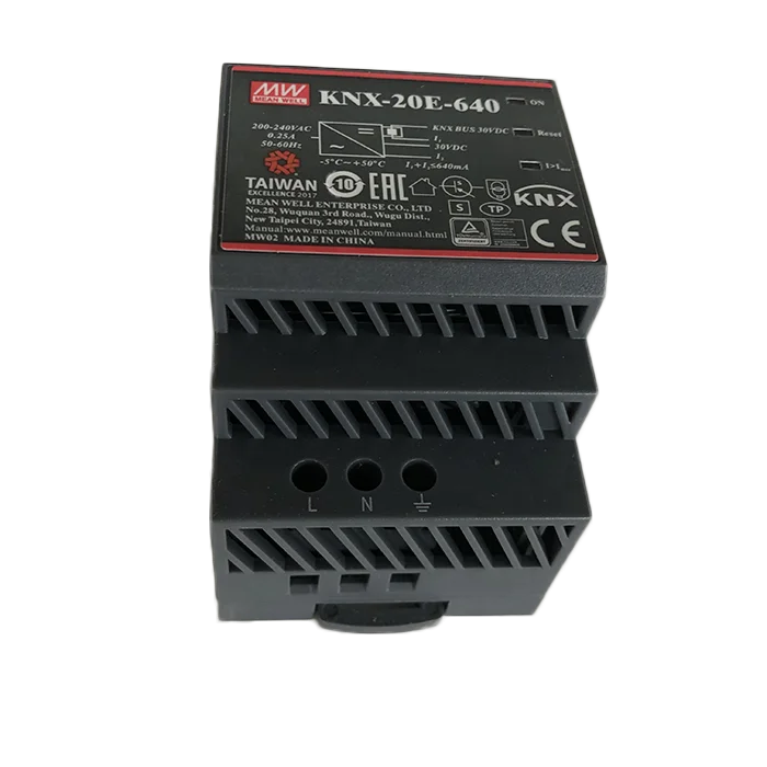 20W 19.2w Meanwell DIN RAIL SMPS KNX-20E-640 640mA 30V dian rail Power Supply
