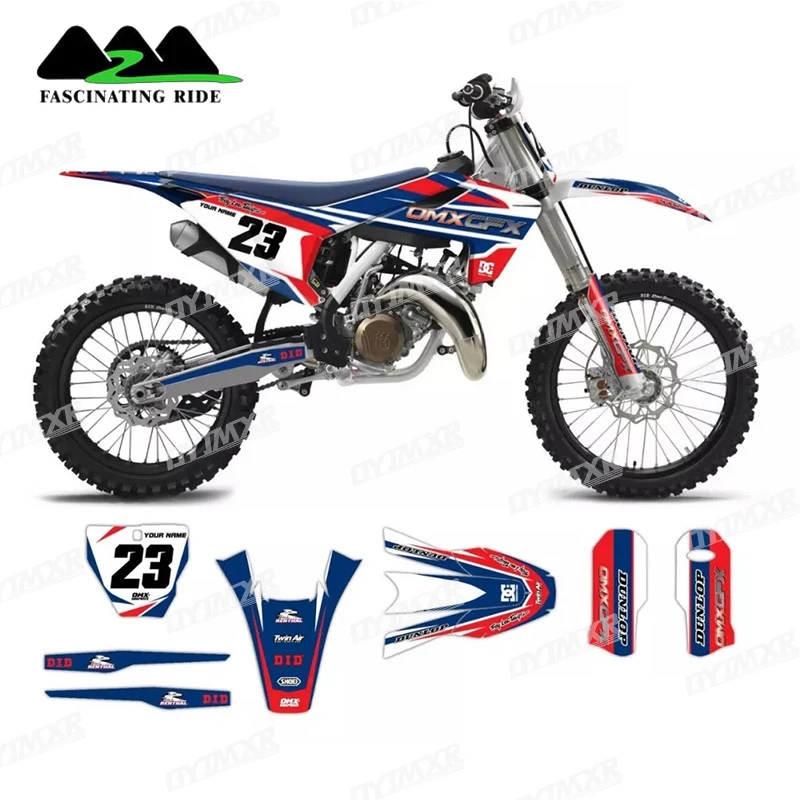 Пользовательские графические наклейки 3M, Набор наклеек для husqvarna, наклейка 2014-15 TC FC 2015-16 FE TE 125 250 450cc