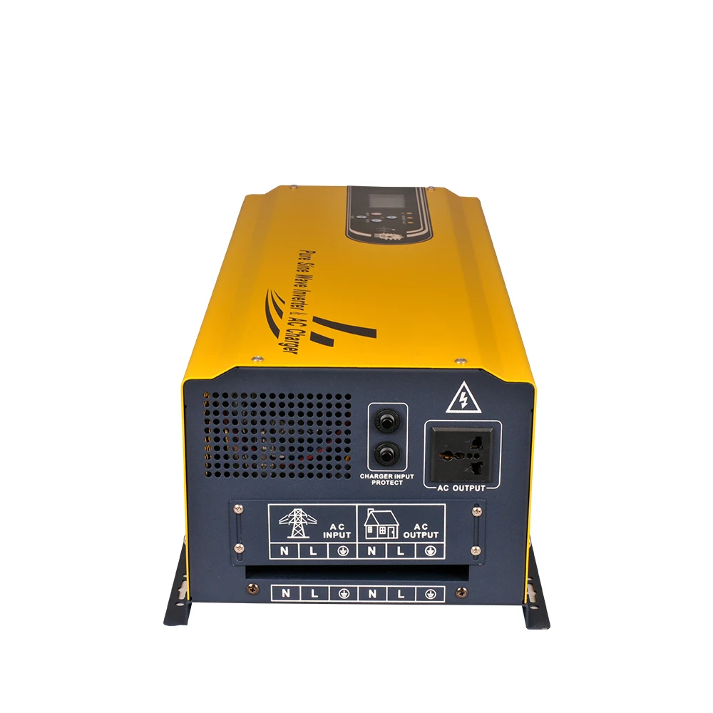 7000W Off Grid Inverter DC 48V 96V to AC110V/220V, 100% Pure Sine Wave Output Solar Wind Power Inverter 7KW