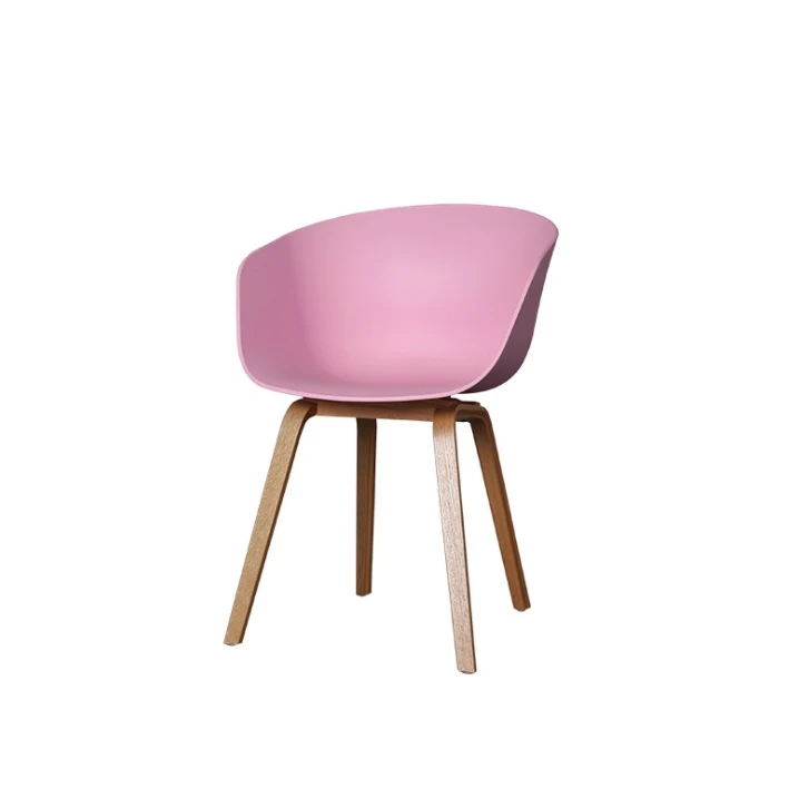
Vintage Nordic design Modern studio cafe coffee shop guest PP dining side shell chair for events, schools, churches, community 