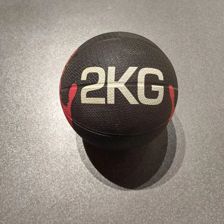 Gym Use Gym Rubber Medicine Ball in 1kg 2kg 5kg Weights