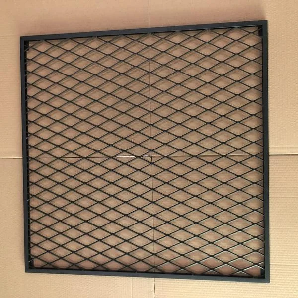 outdoor furniture expanded metal in rhombus mesh