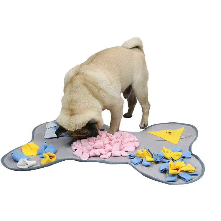
Funny interactive pet toy durable smart velvet pet dog feeder toys 