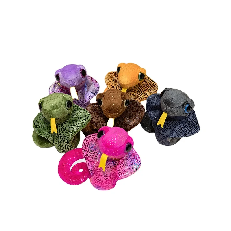 Wholesale customized hot 20cm cute fashion soft snake plush toys