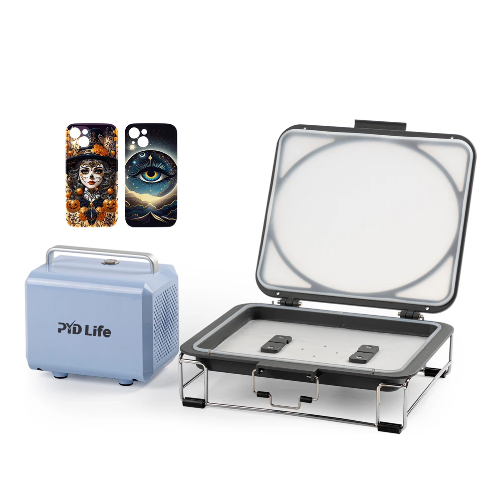 PYD Life 3D Sublimation Vacuum Tray And Pump Set Heat Transfer Press Printer Custom Mobile Phone Case Printing Machine