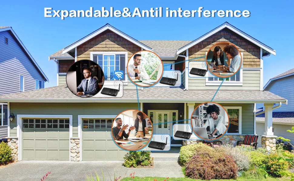 Высокое качество полный дуплекс 2 Way Интерком система беспроводной видеодомофон для дома офиса