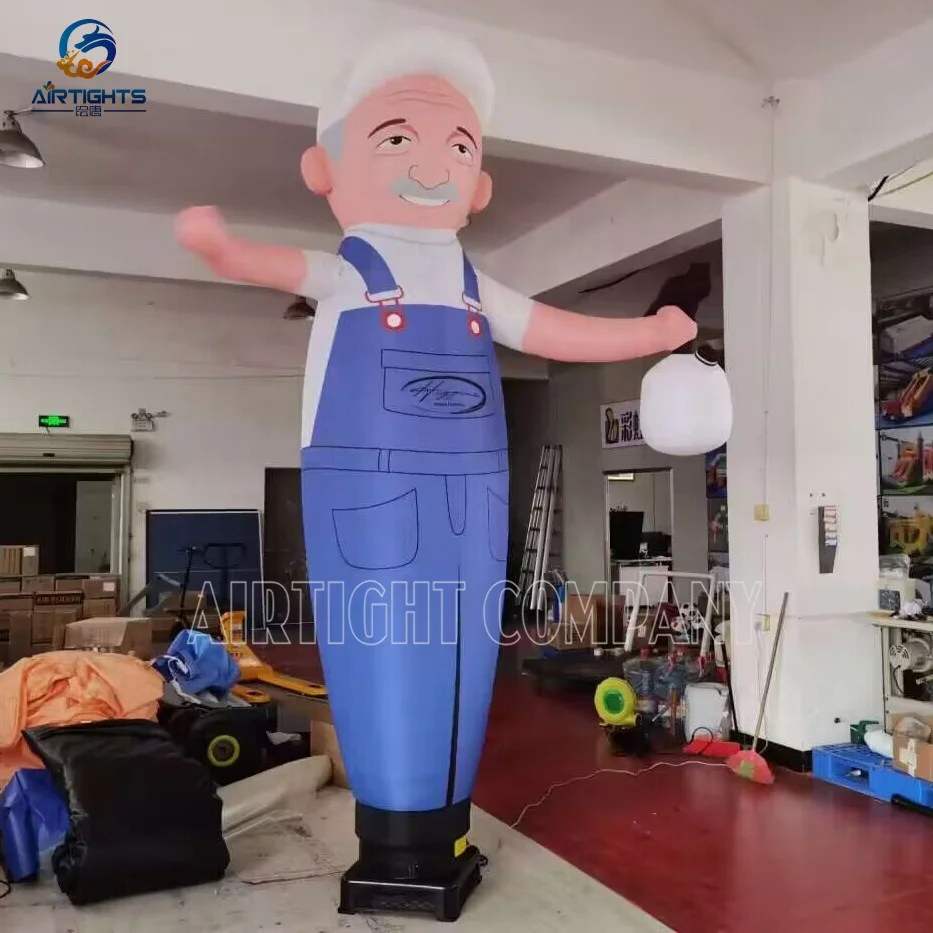 Outdoor Advertising Air Waver Hold The Bottle Waving Hand Inflatable Air Dancer