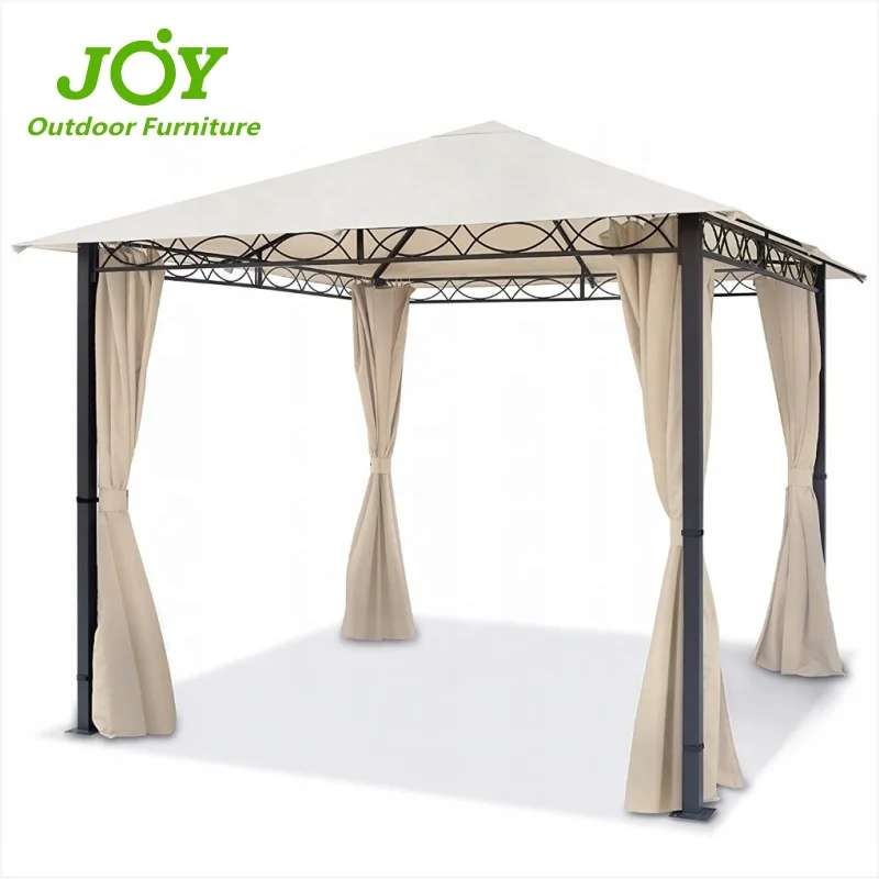 Garden Gazebo Marquee 3x3m Lorca Party Outdoor Patio Tent Awning Canopy Pavilion Shelter Deuba