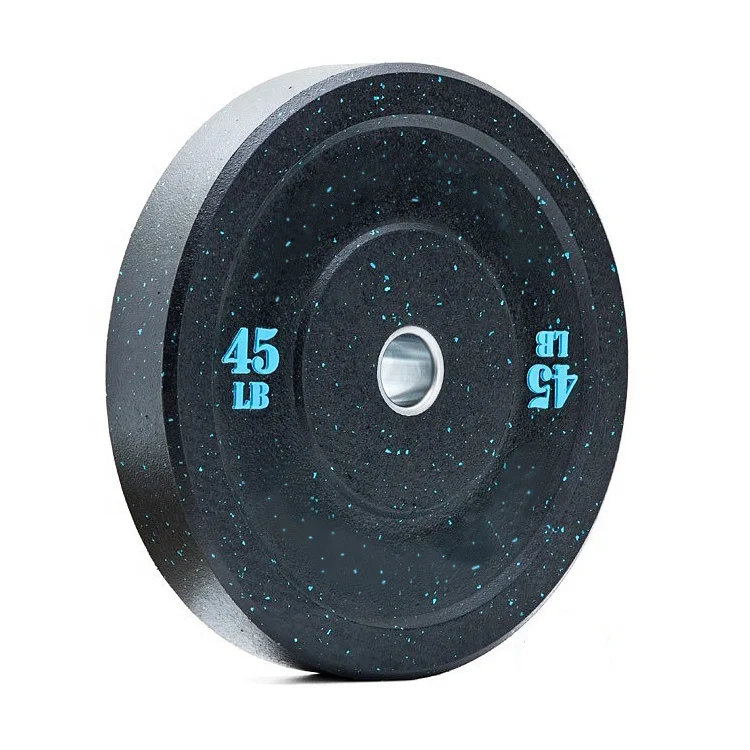 Hi-temp Colored Freeweight Bumper Plate For Weightlifting