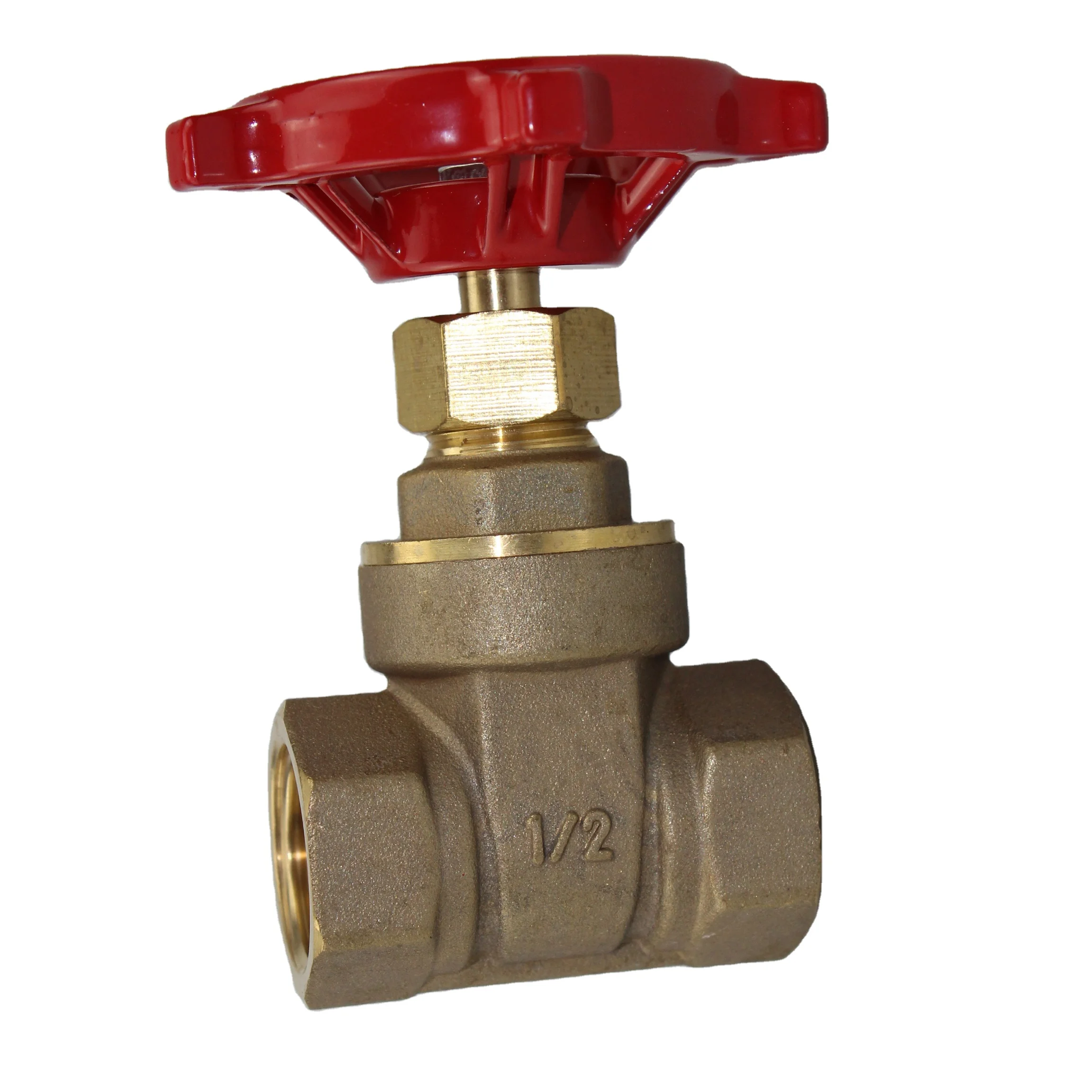 Yuhuan Manufacturer Forged Hpb-57-3 Brass  Gate Valve PN16 Brass Valve with BSP thread
