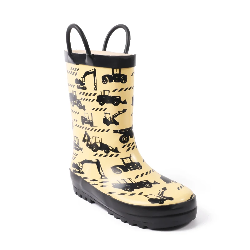 Support customization Quick-Drying Waterproof Light Weight Wellies Kids Shoes Rain Boots