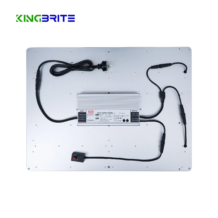  Kingbrite 480 Вт Водонепроницаемая светодиодная промышленная лампа с Samsung LM301H QB плата mix cree xpe2 660 нм ультрафиолетовые
