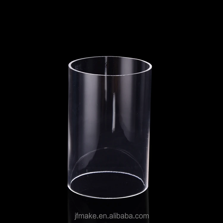 JuFeng Food Grade Plastic Cylinder Diffuser Polycarbonate Plastic Tube