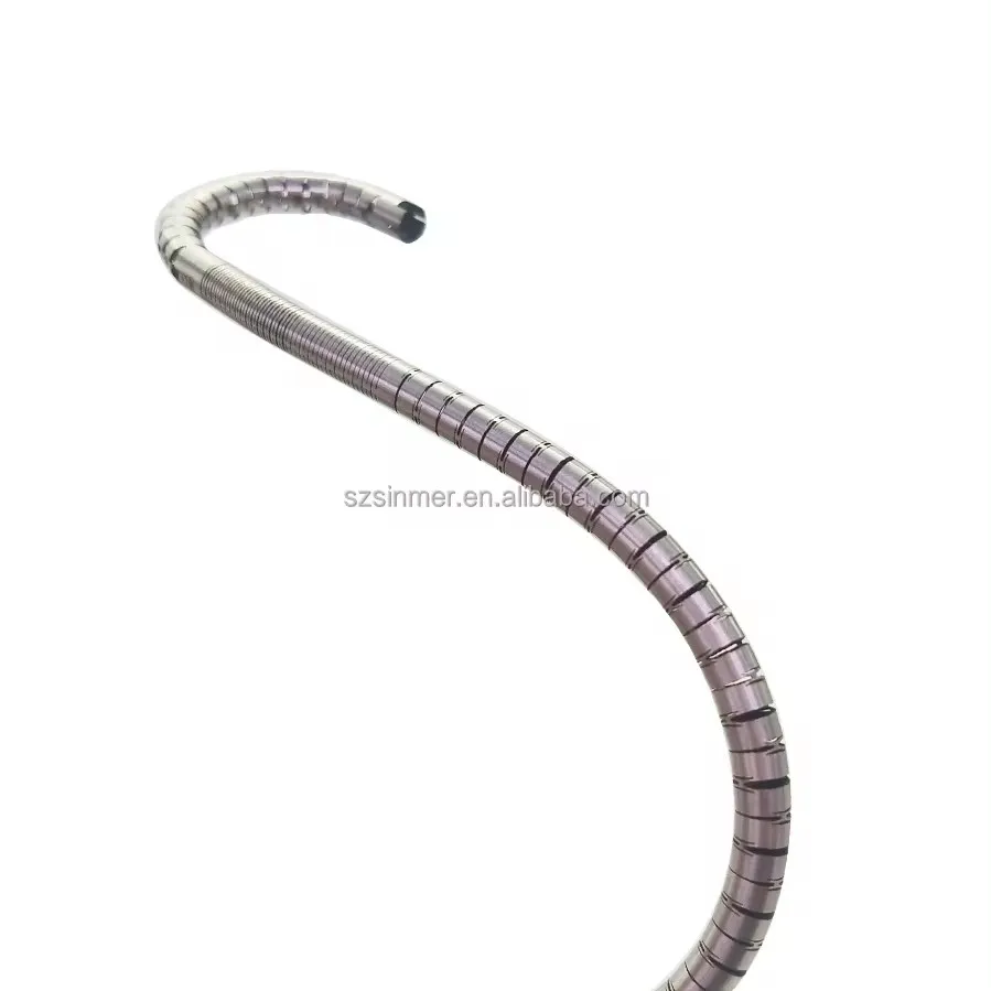 Factory Price Good Quality Wave Design CNC 316l Stainless Steelss  tube & Wire EDM/Broaching Services Snake Bone Tube