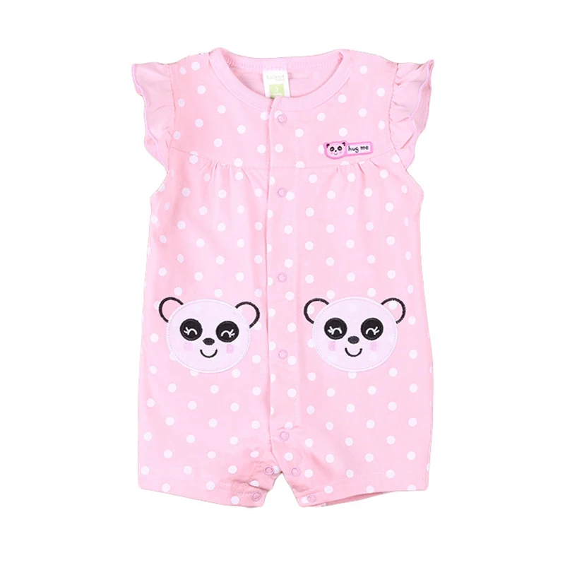 Factory Price Baby Summer Clothes Sets Baby Rompers Custom Print Clothes Baby Girl