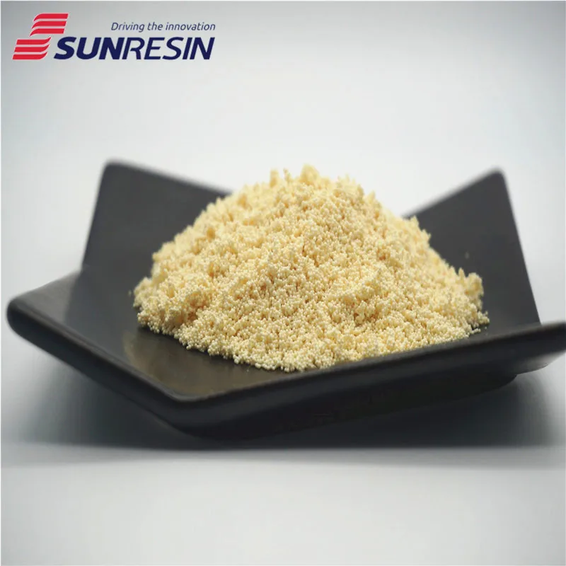 Weak base anion exchange resin equal to Purolite A100