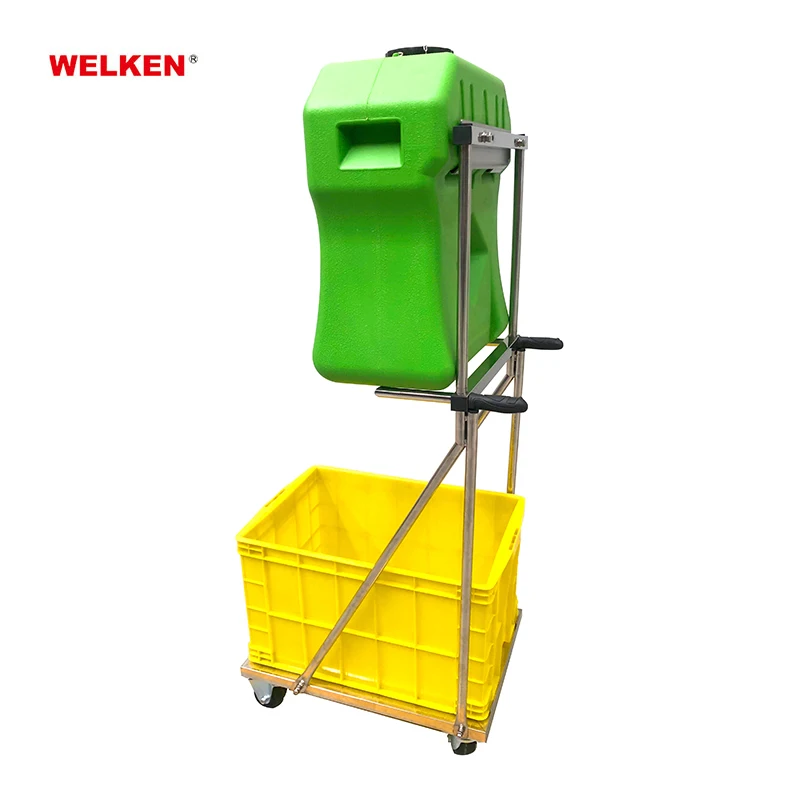 New Type Factory price Rapid Response Portable Decontamination Eye wash 60L 35L with cart eye safety