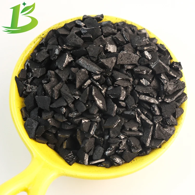 25kg Coconut Shell Gold Granular Activated Carbon 6x12 Mesh Chemical Auxiliary Agent Black Granule